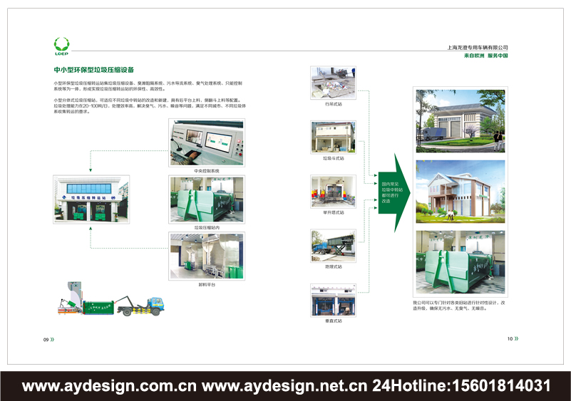 垃圾處理車樣本設(shè)計(jì)-環(huán)衛(wèi)車輛畫冊設(shè)計(jì)-固廢處理裝置樣本設(shè)計(jì)-壓縮式垃圾車宣傳冊設(shè)計(jì)-上海奧韻品牌策略機(jī)構(gòu)